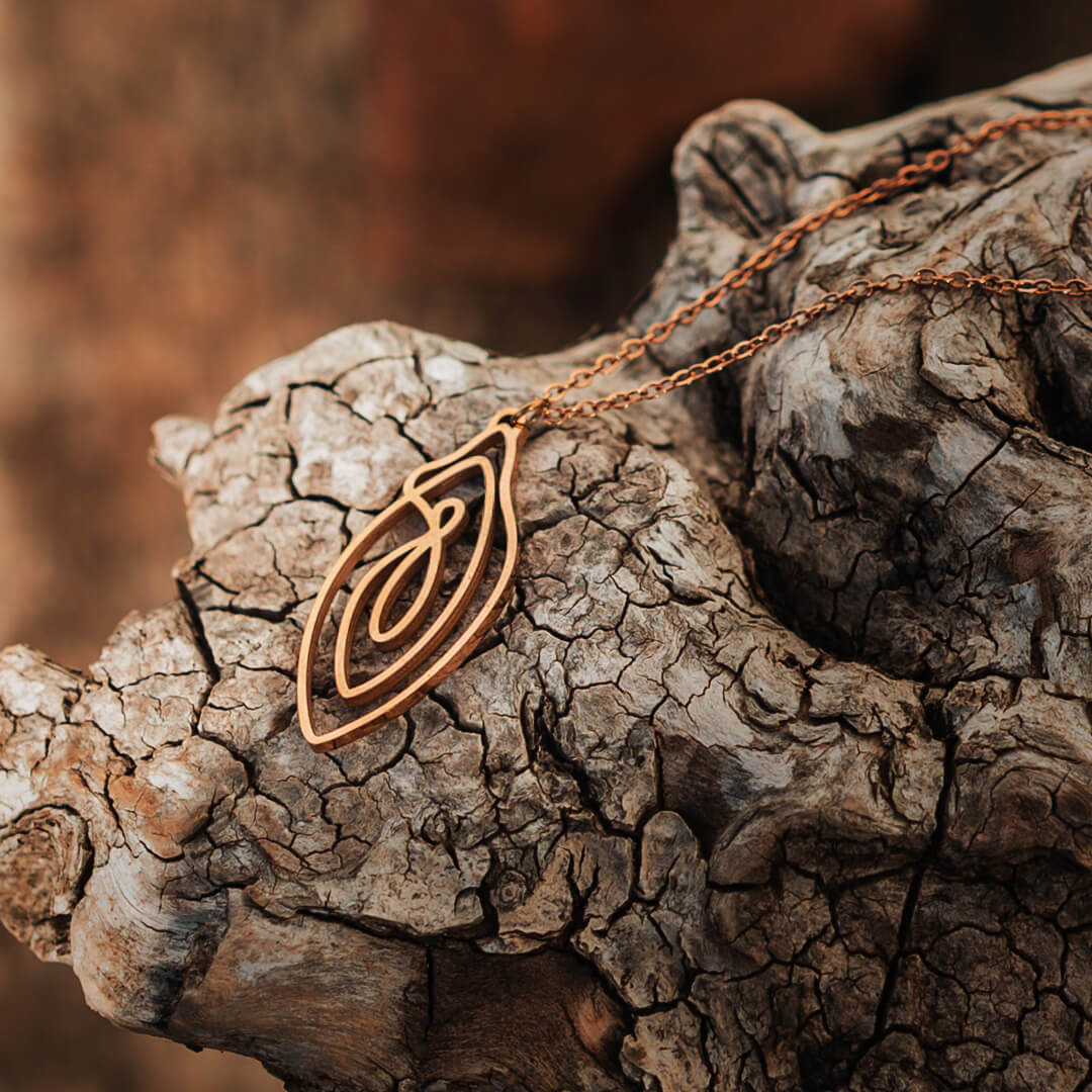 Vulvii Necklace - Rose Gold